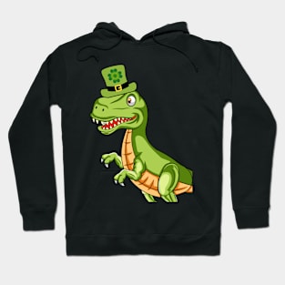 Leprechaun Tyrannosaurus Rex, St. Patty's Day Hoodie